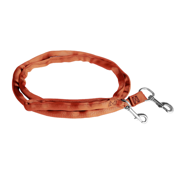 Copper-LuvMyLeash,6-10 ft option,Leash Harness-Stops Pulling ,6oz.,Padded,2 Snaps,8 in 1 ,U.S.A.