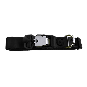 Magnetic Locking Dog Safety Collar - Black
